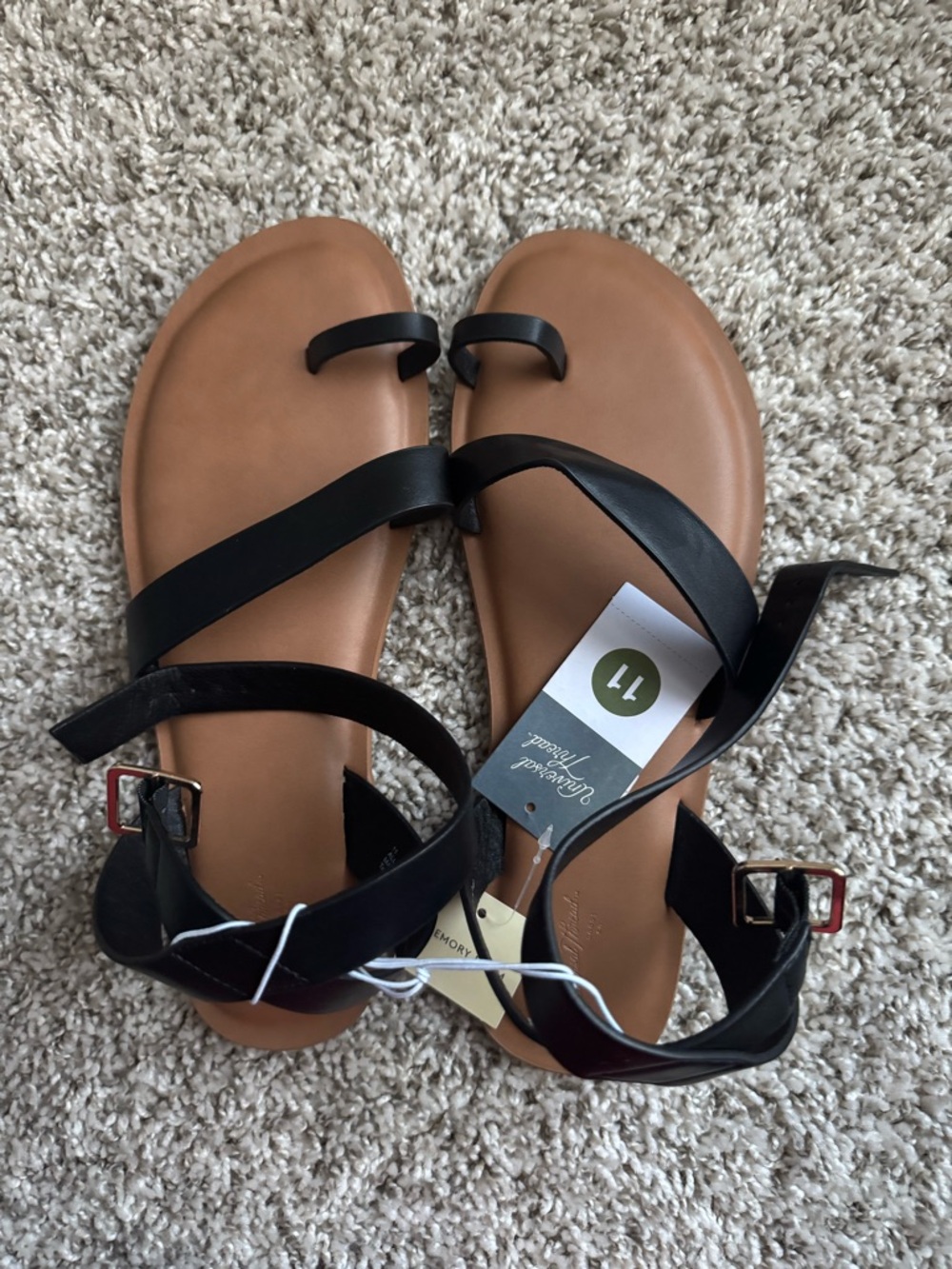 Black Sandals - Target Universal Thread Size 11